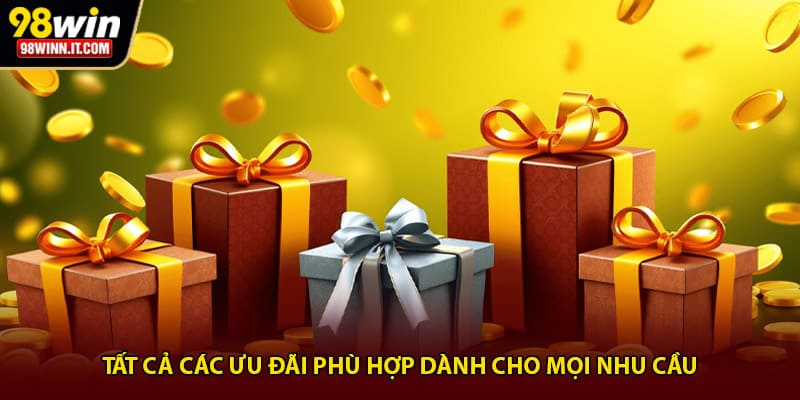Tất cả c&aacute;c ưu đ&atilde;i ph&ugrave; hợp d&agrave;nh cho mọi nhu cầu